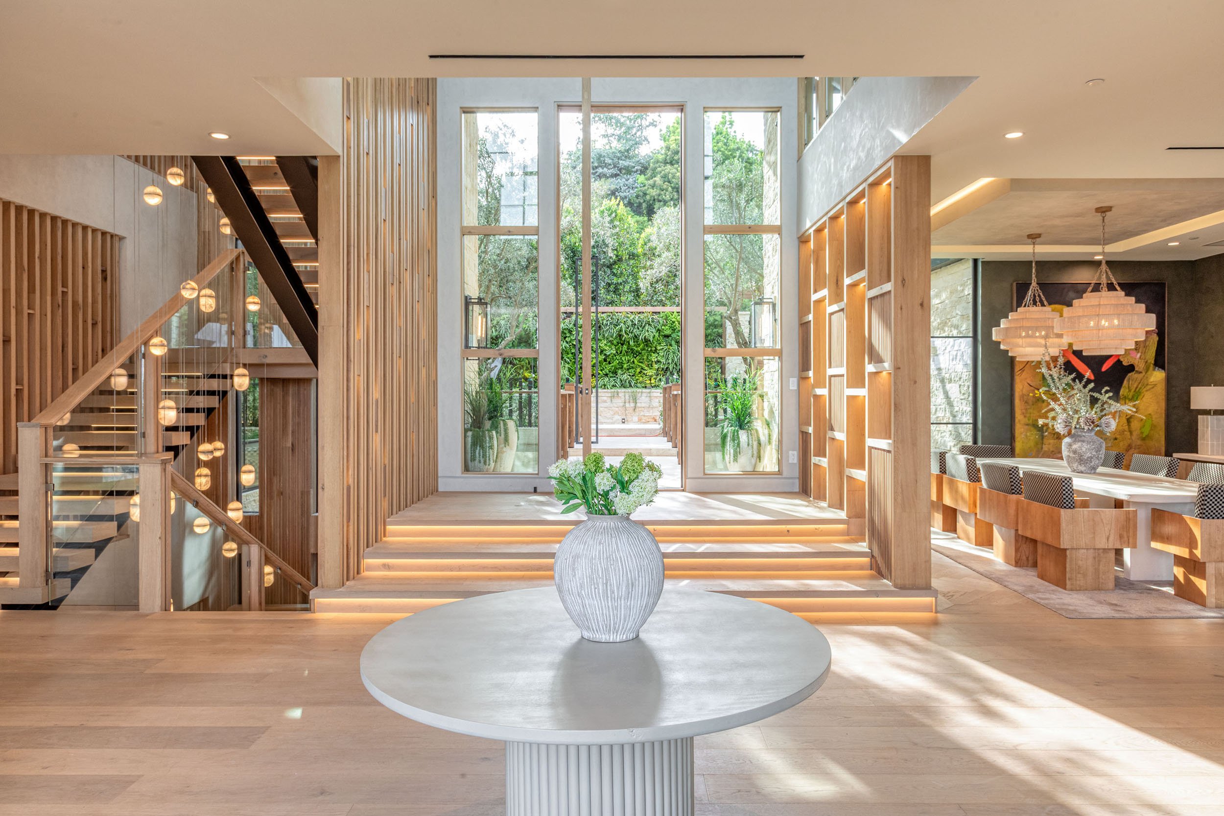 Beverly Hills modern luxury terraced hillside home — whipple russell architects