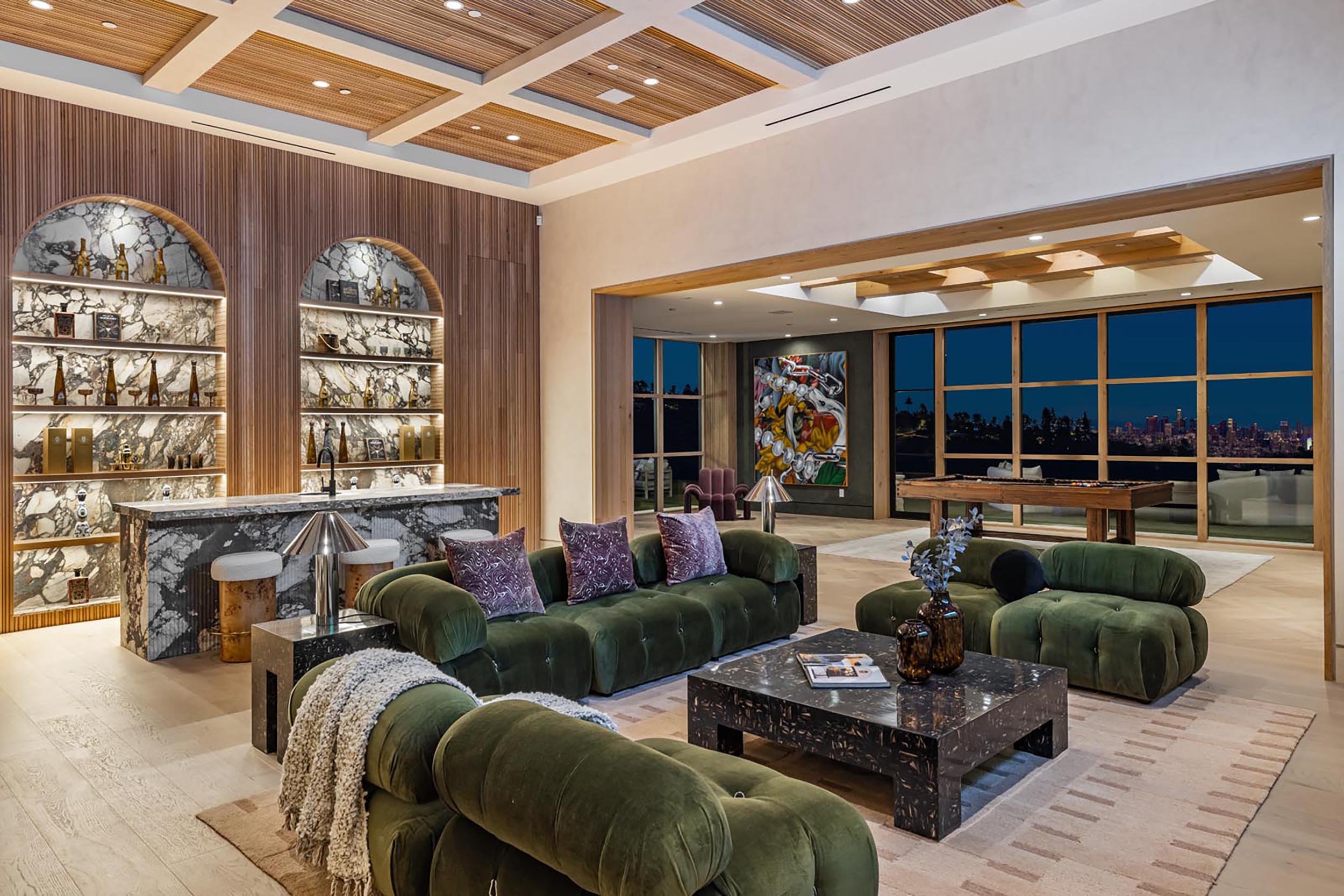 Beverly Hills modern luxury terraced hillside home — whipple russell architects