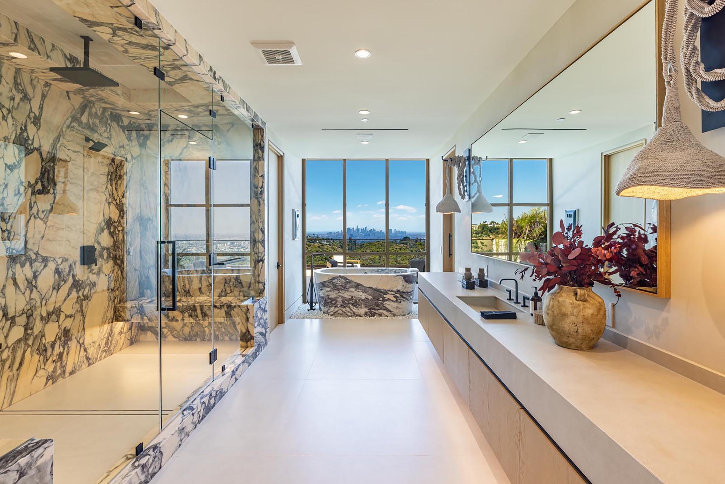 Beverly Hills modern luxury terraced hillside home — whipple russell architects