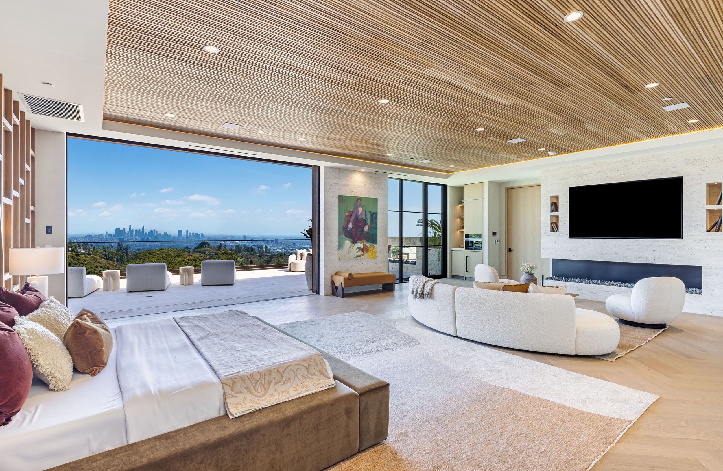 Beverly Hills modern luxury terraced hillside home — whipple russell architects