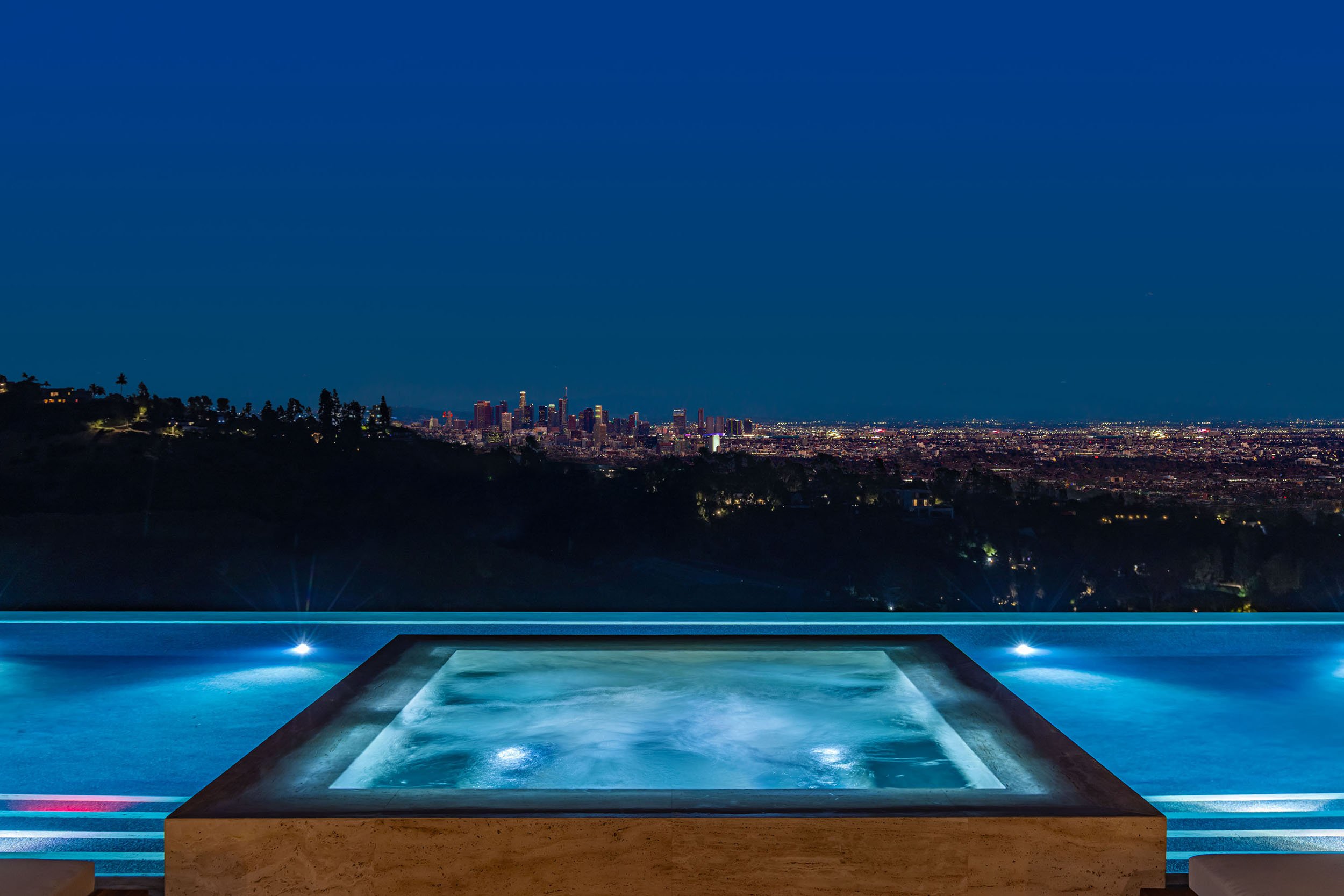 Beverly Hills modern luxury terraced hillside home — whipple russell architects