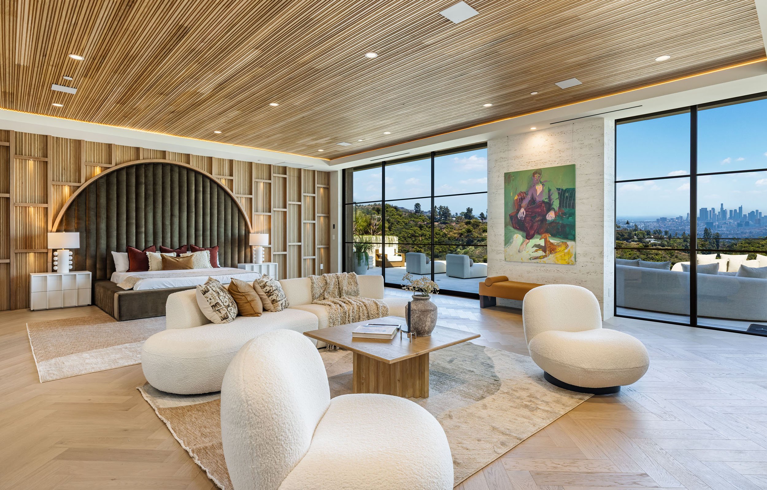Beverly Hills modern luxury terraced hillside home — whipple russell architects
