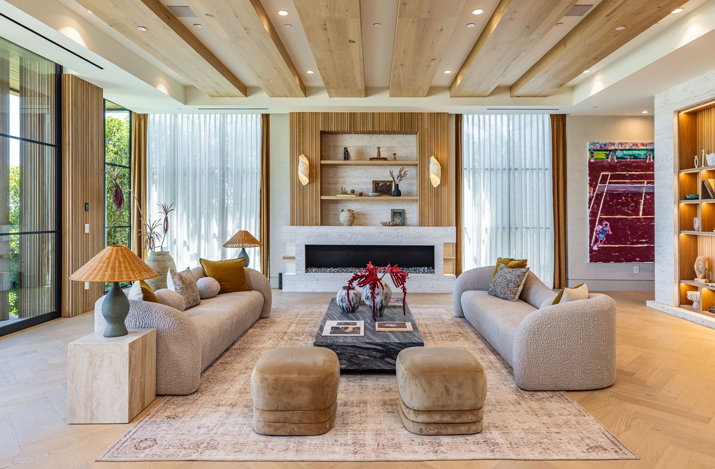 Beverly Hills modern luxury terraced hillside home — whipple russell architects