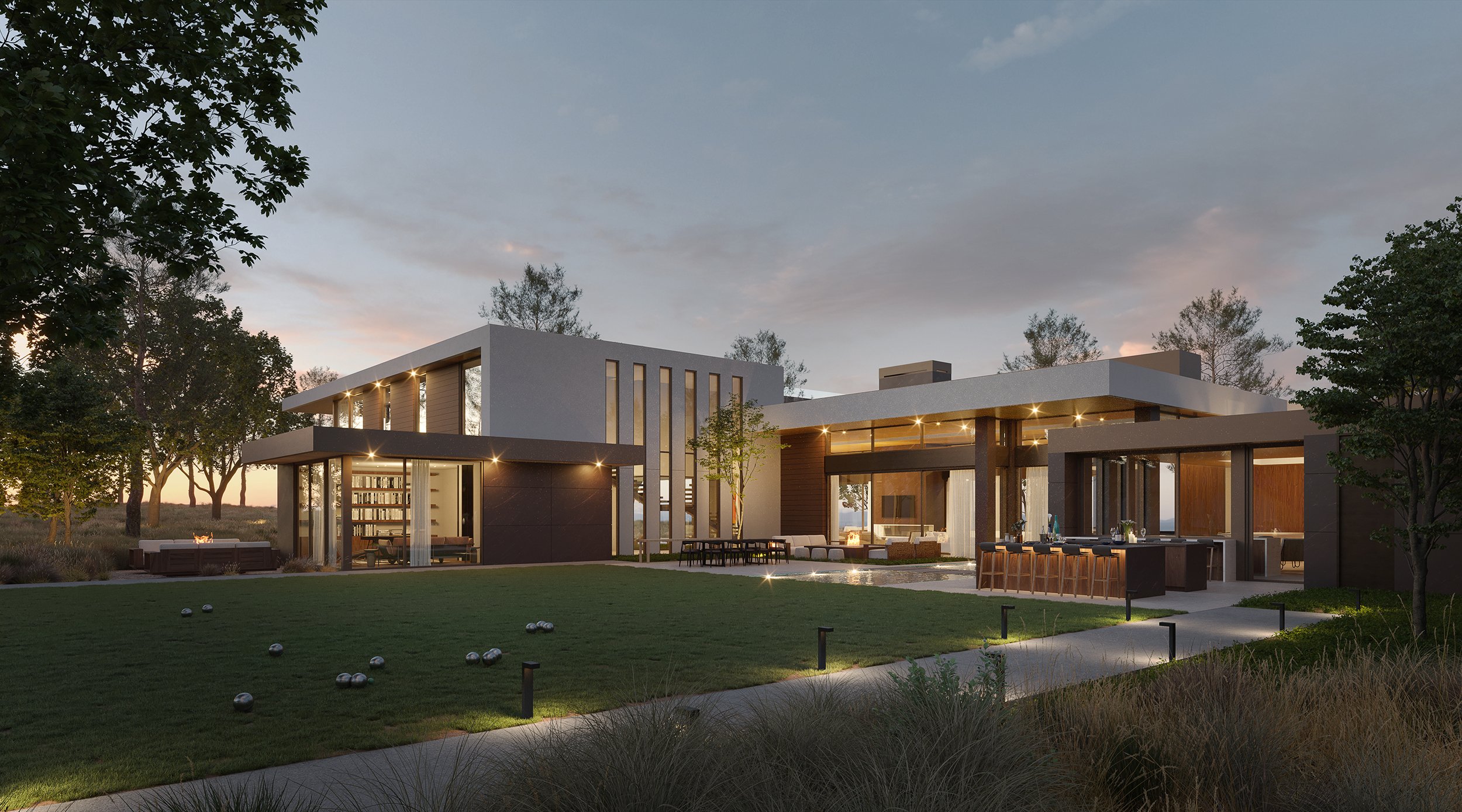 Glenhaven, a modern architectural luxury home in Reno, Nevada — whipple russell architects