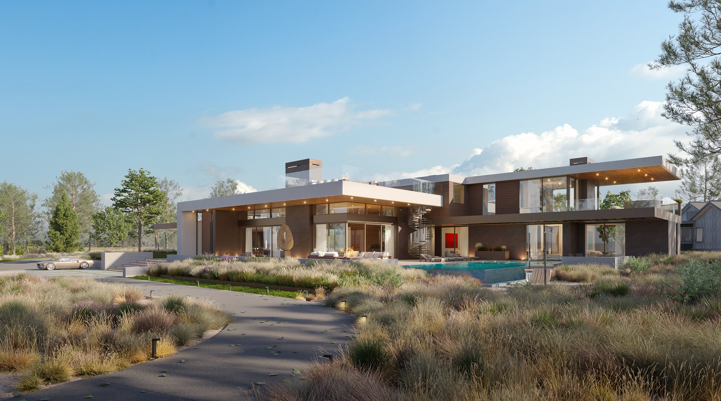 Glenhaven, a modern architectural luxury home in Reno, Nevada — whipple russell architects