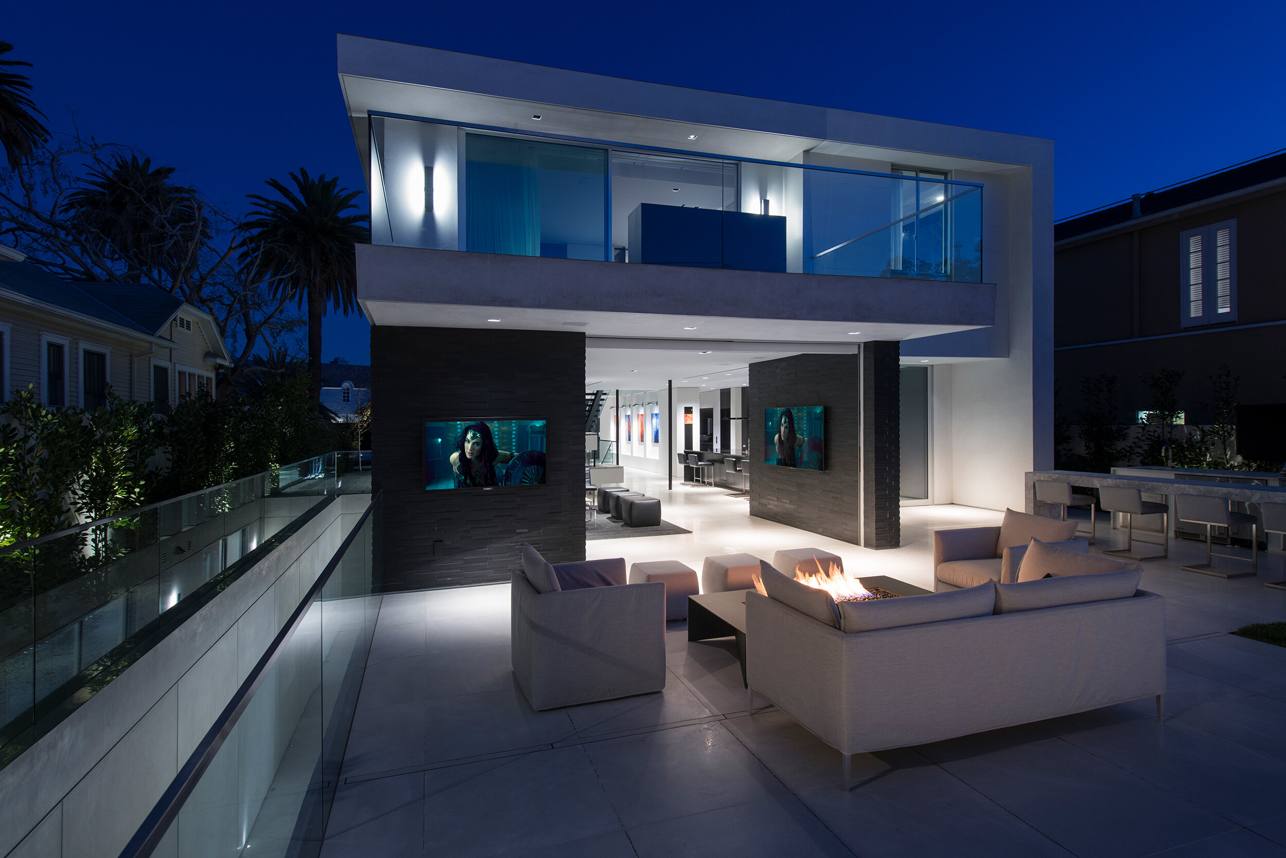 georgina avenue santa monica loft style modern home — whipple russell architects