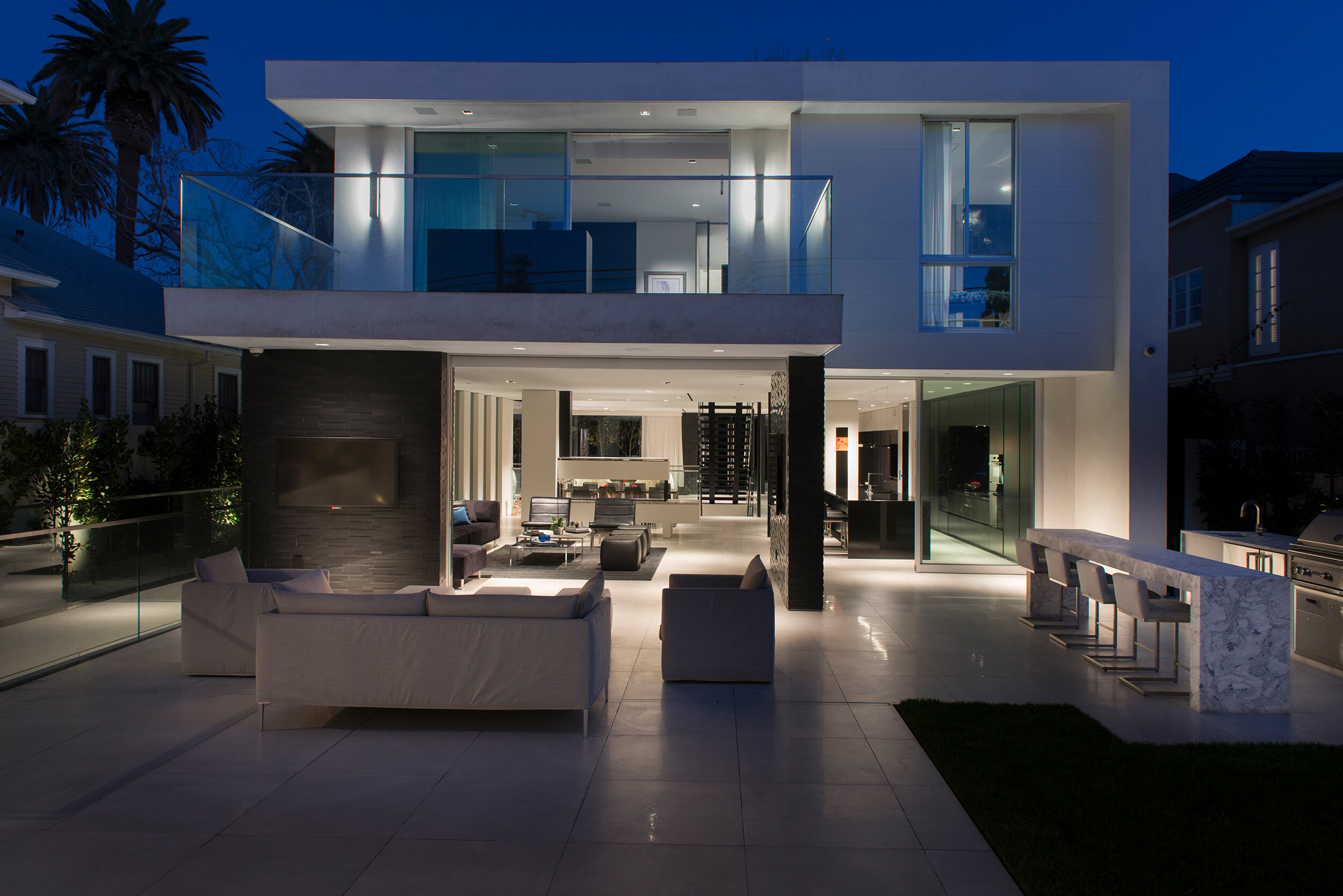 georgina avenue santa monica loft style modern home — whipple russell architects