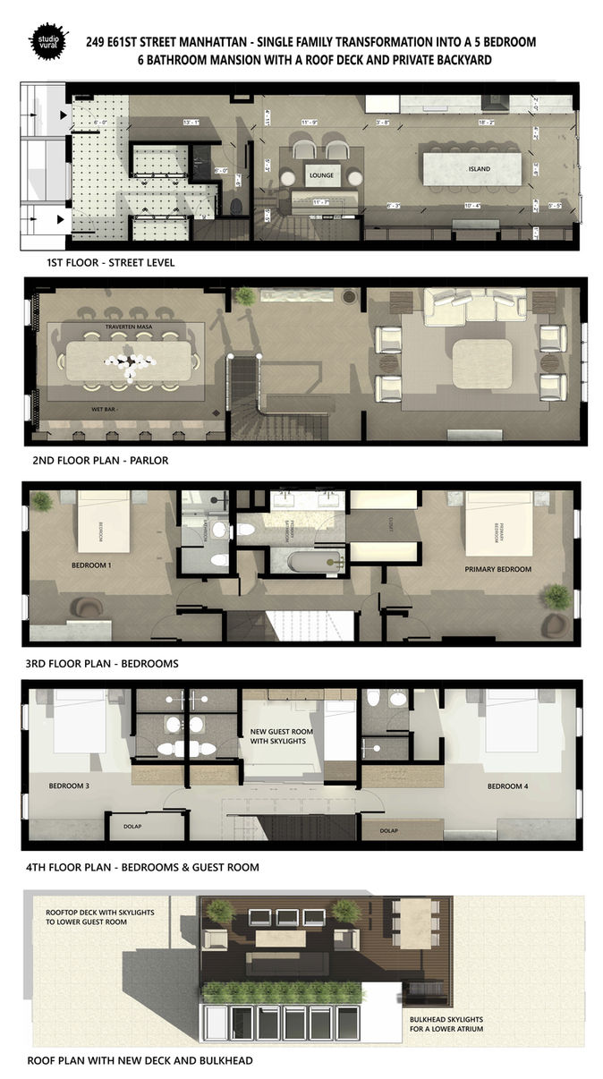 Ataker Townhouse aka Sinatra House — Studio Vural Architects | architecture firm new york | 68 Jay Street, Brooklyn, NY, USA