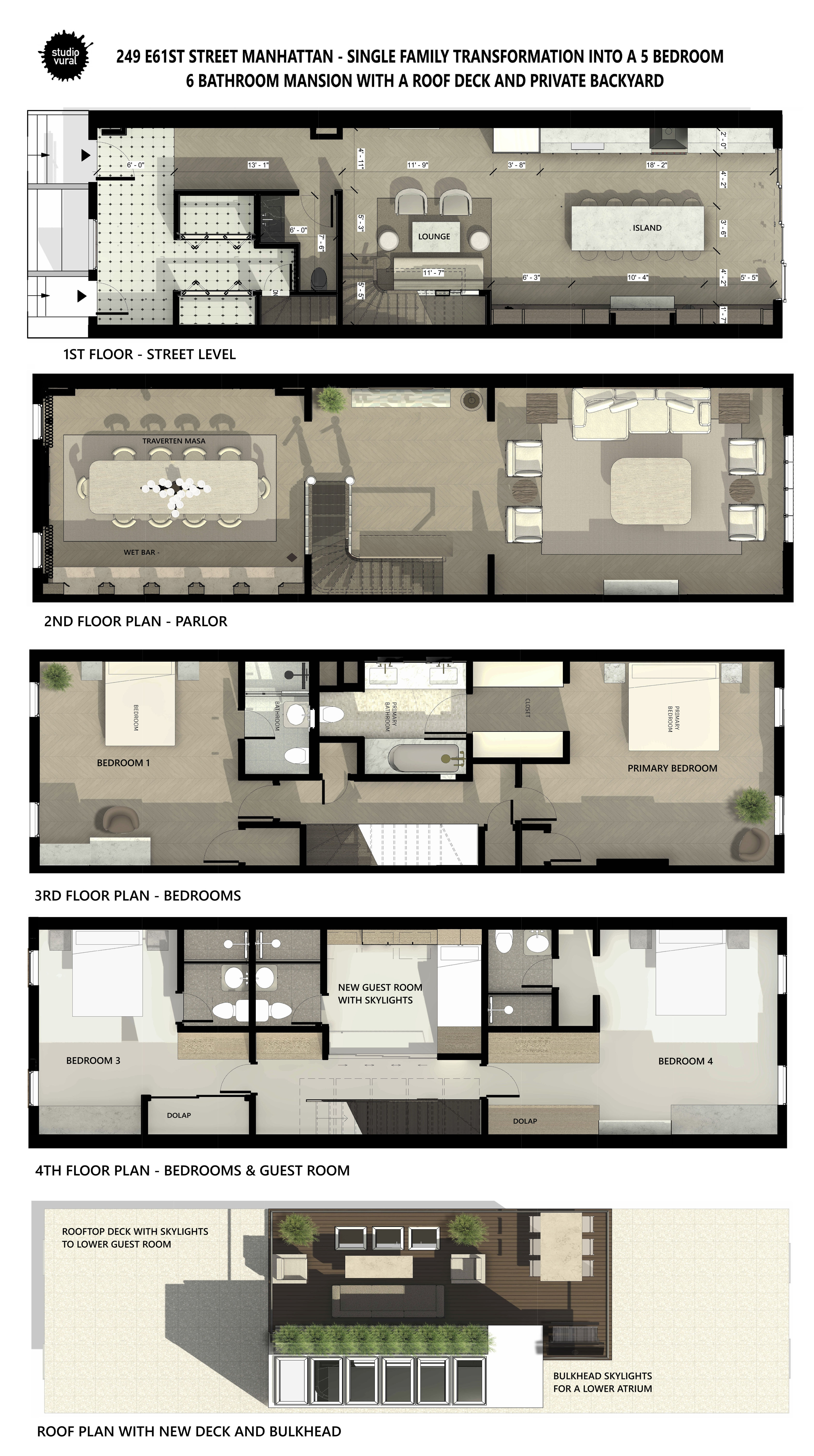 Ataker Townhouse aka Sinatra House — Studio Vural Architects | architecture firm new york | 68 Jay Street, Brooklyn, NY, USA