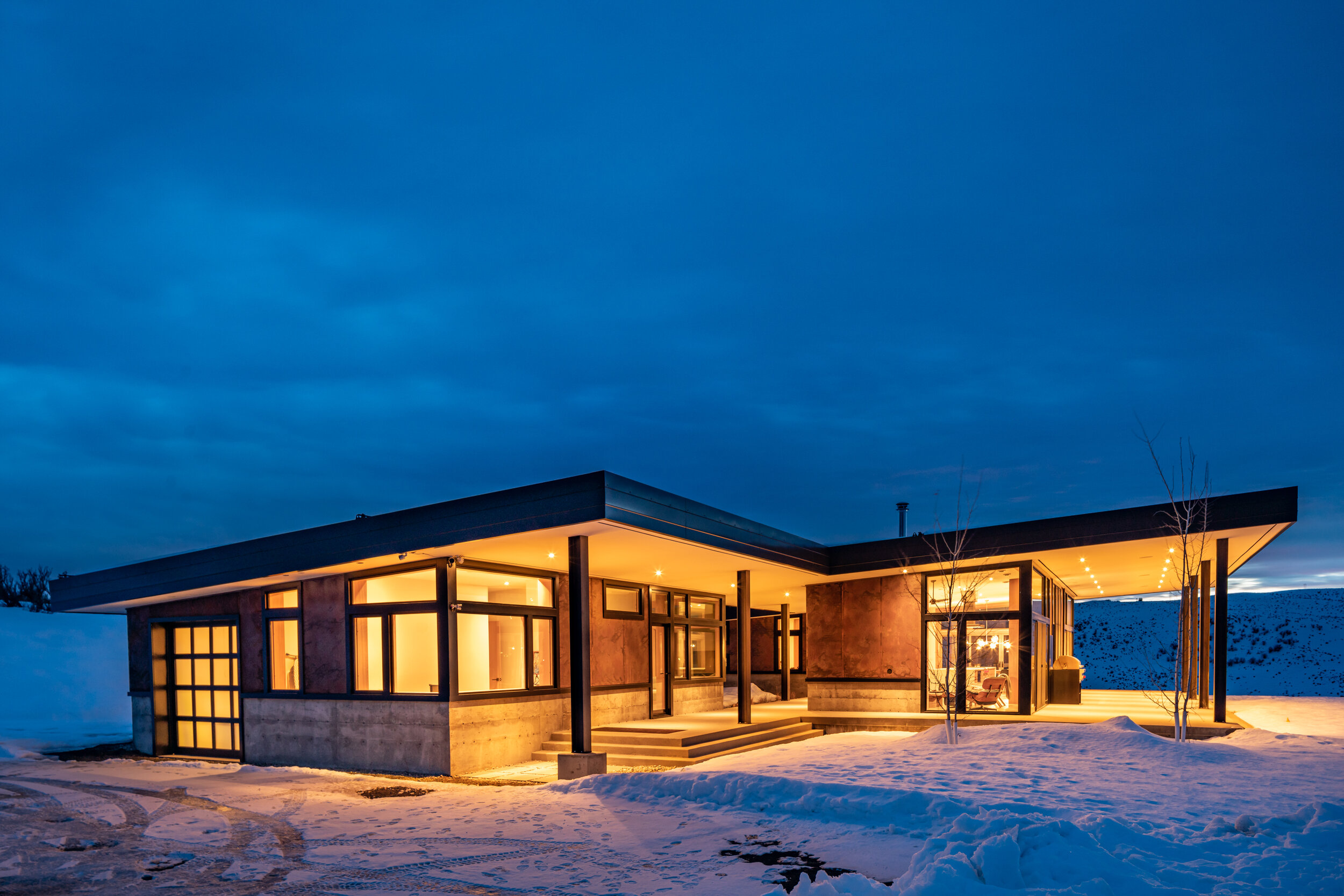 Bear Creek Basecamp family home — CAST architecture - Seattle Architect Modern Architect