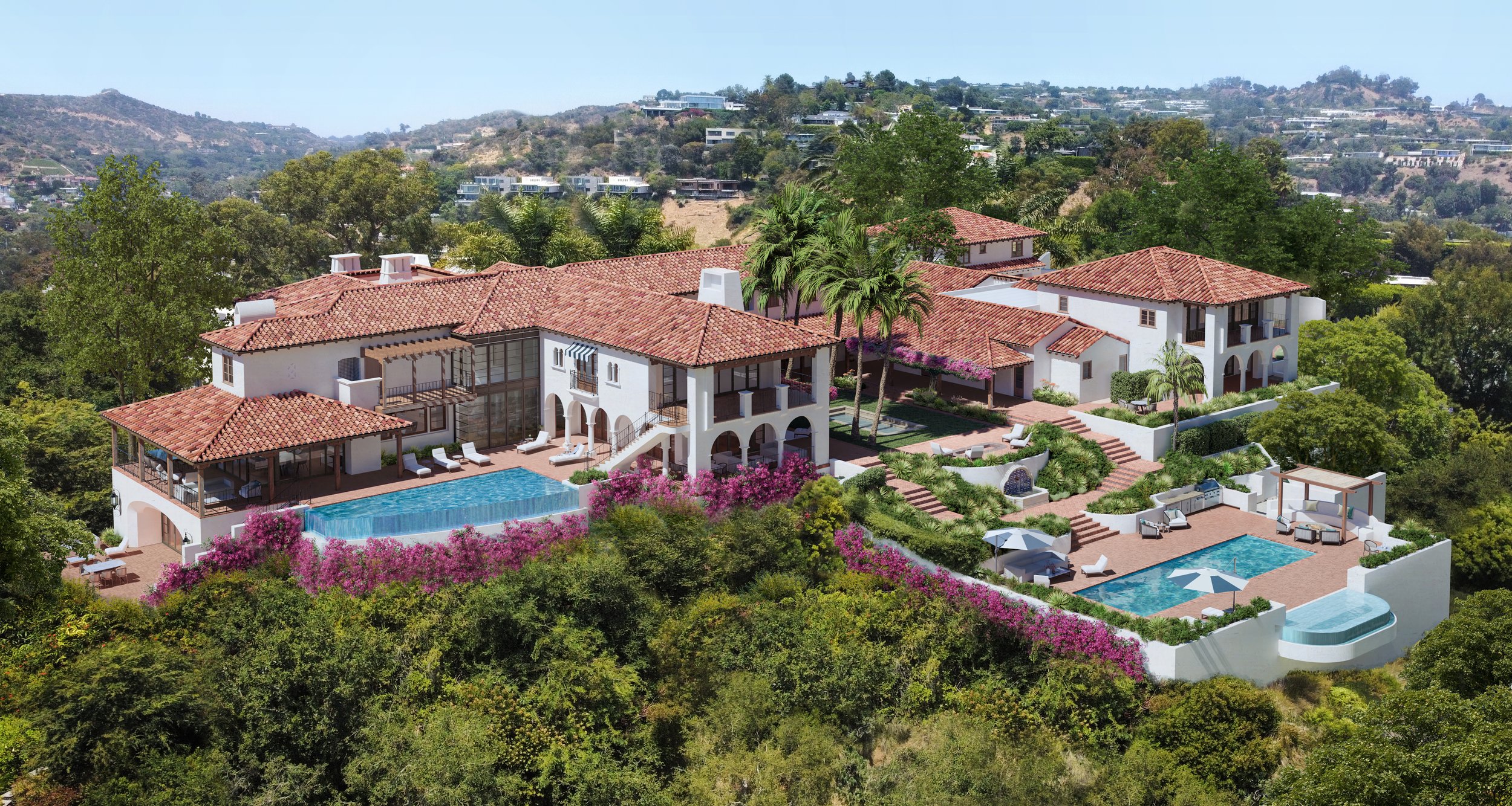 Beverly Crest Modern Luxury Villa — Warner Group Architects