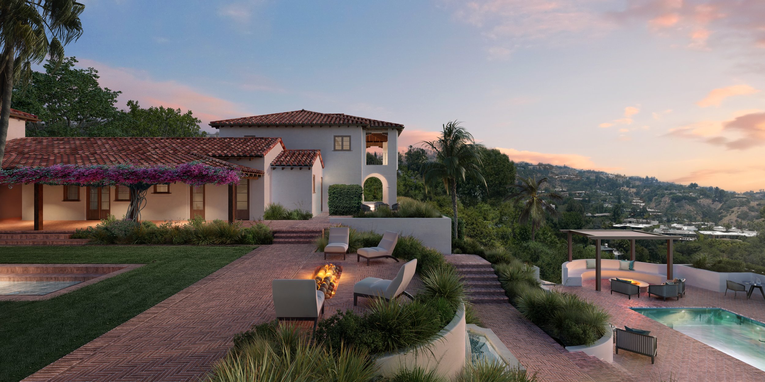 Beverly Crest Modern Luxury Villa — Warner Group Architects