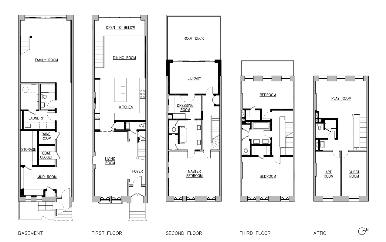 Brooklyn Heights Brownstone — Home - SHERMAN ARCHITECTS