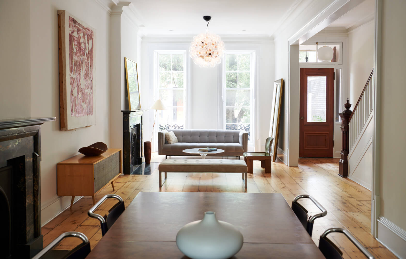 Brooklyn Heights Row House — Home - SHERMAN ARCHITECTS
