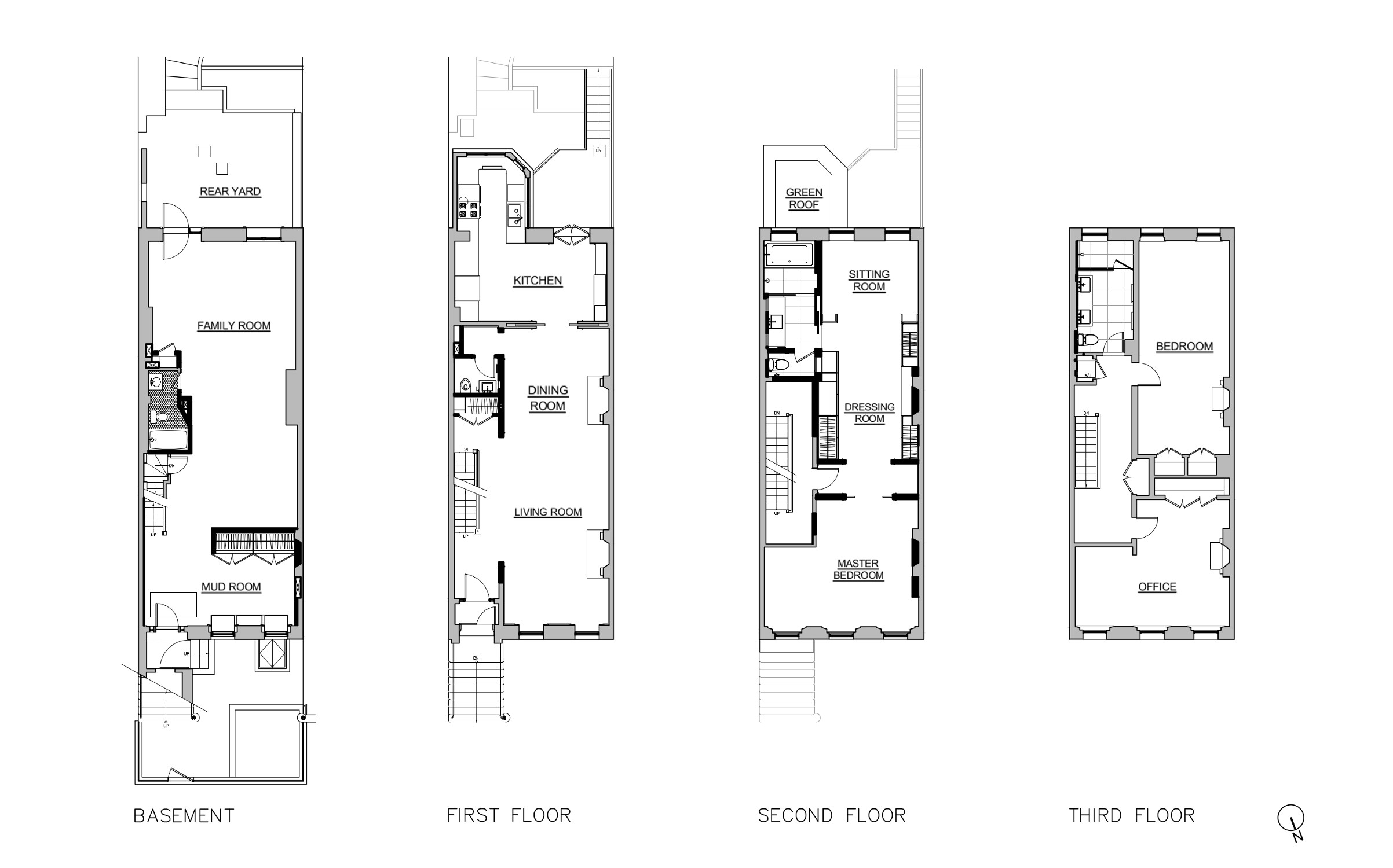 Brooklyn Heights Row House — Home - SHERMAN ARCHITECTS