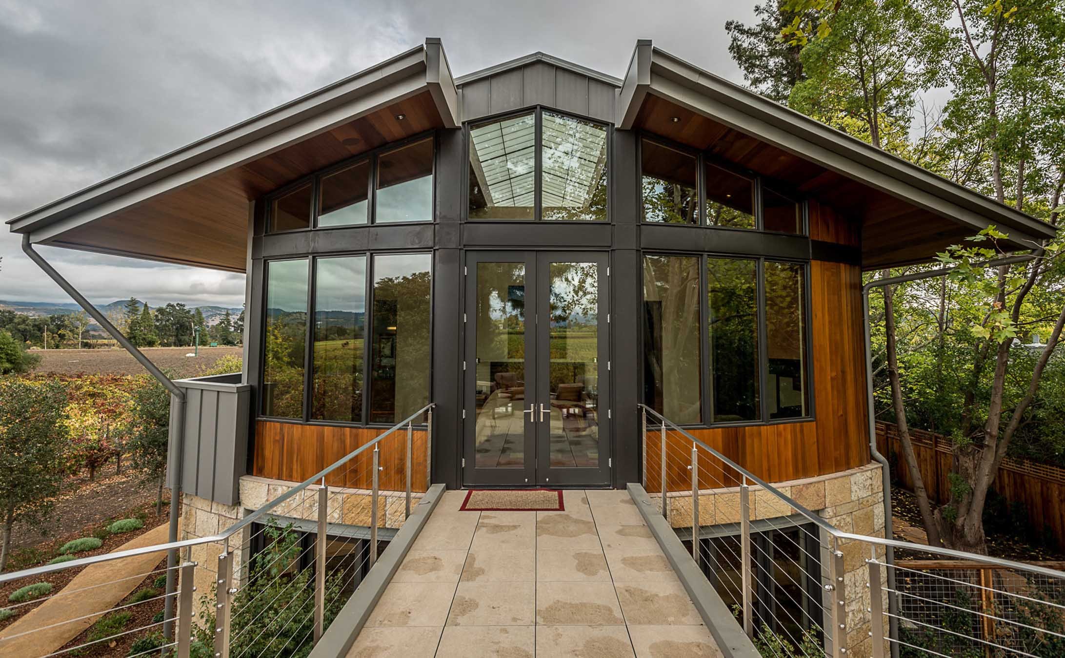 Carefree Dans Les Vignes Contemporary Architecture — Studio Carver Architects