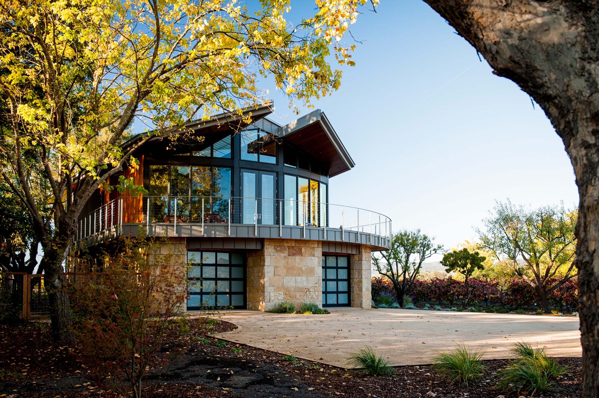Carefree Dans Les Vignes Contemporary Architecture — Studio Carver Architects