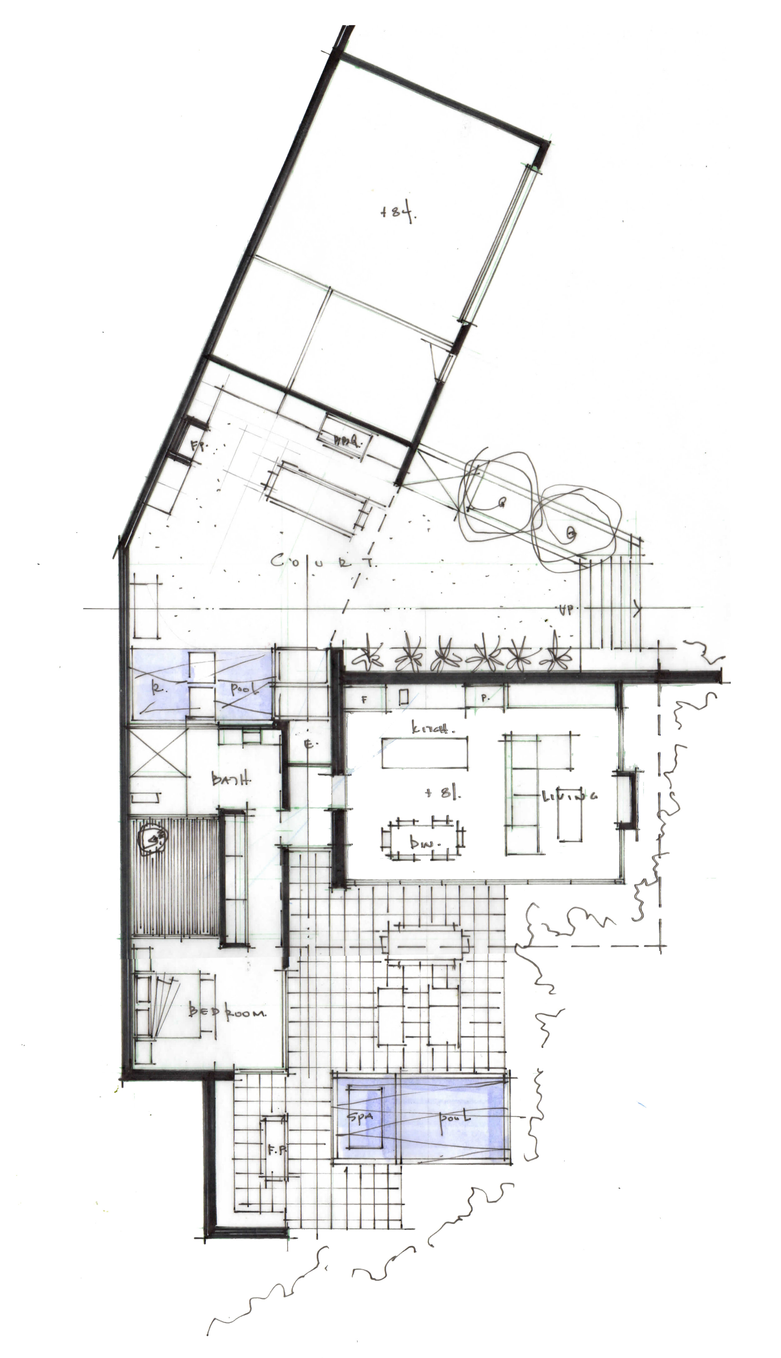 COASTAL MODERN GUEST HOUSE I — a34studio
