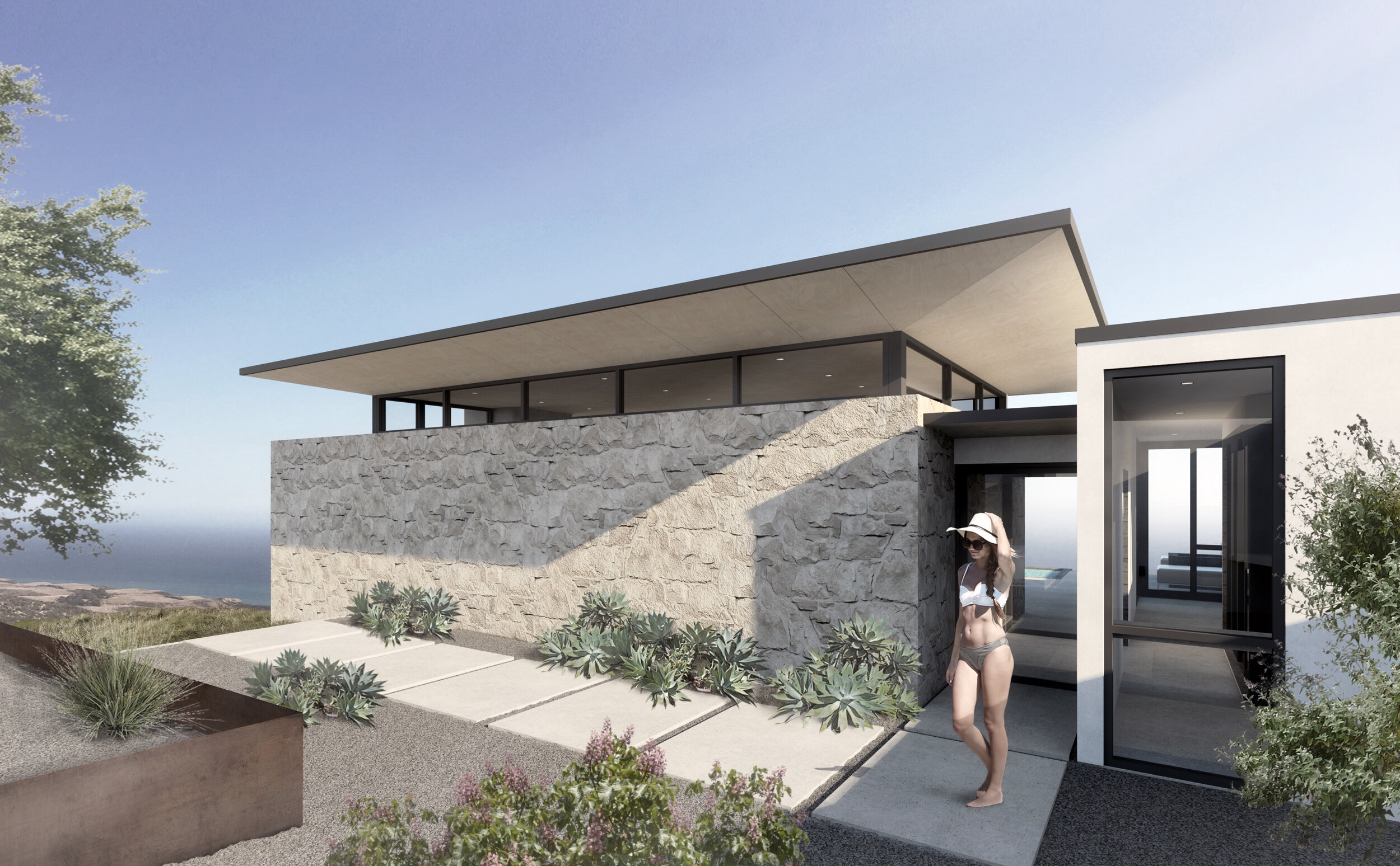 COASTAL MODERN GUEST HOUSE I — a34studio