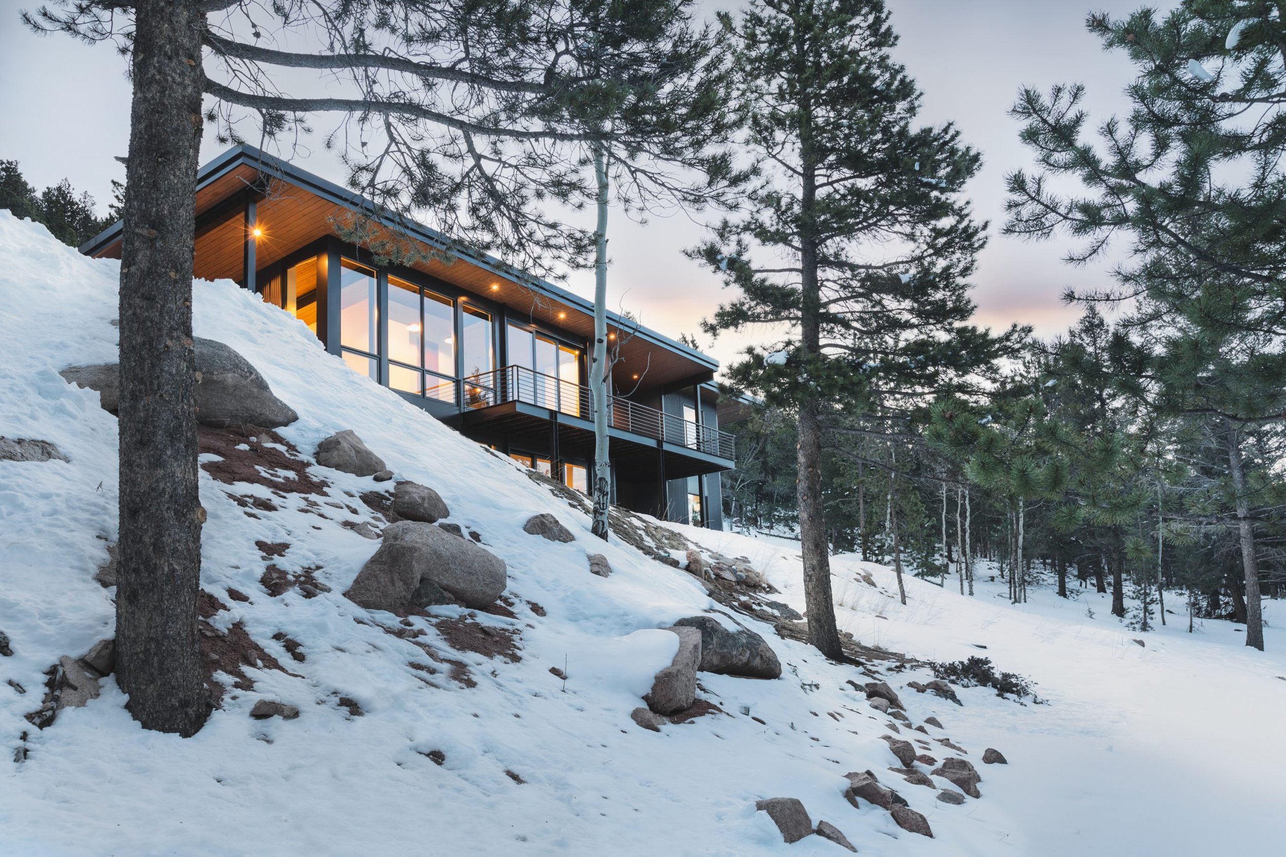 CONIFER MOUNTAIN RESIDENCE — TUCKER JOHNSON ARCHITECTS
