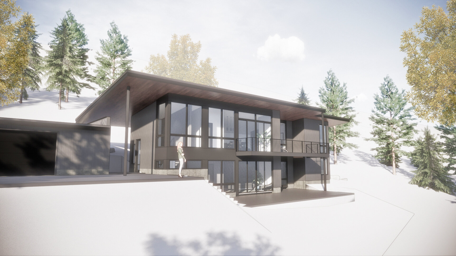 CONIFER MOUNTAIN RESIDENCE — TUCKER JOHNSON ARCHITECTS