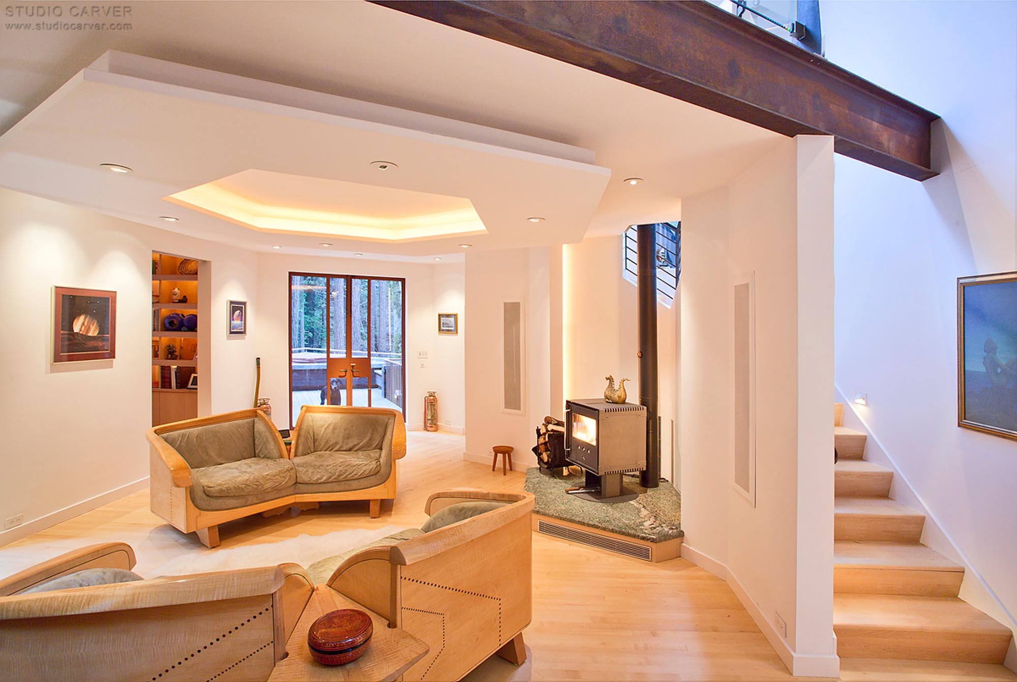 Creek View Contemporary Architecture — Studio Carver Architects