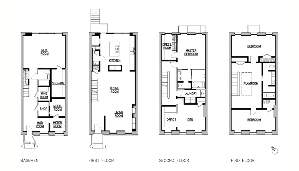 Carroll Gardens Brownstone — Home - SHERMAN ARCHITECTS