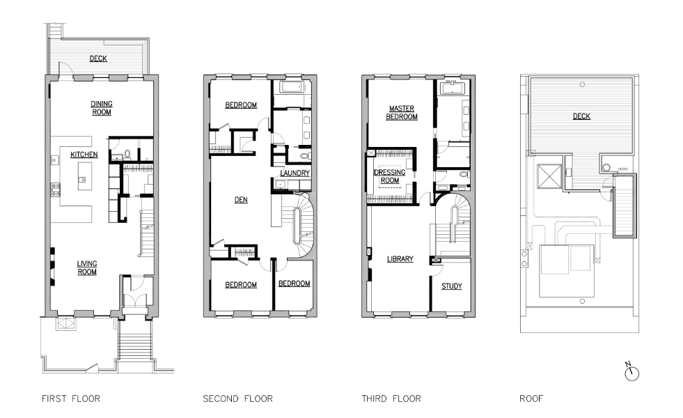 Carroll Gardens Townhouse — Home - SHERMAN ARCHITECTS