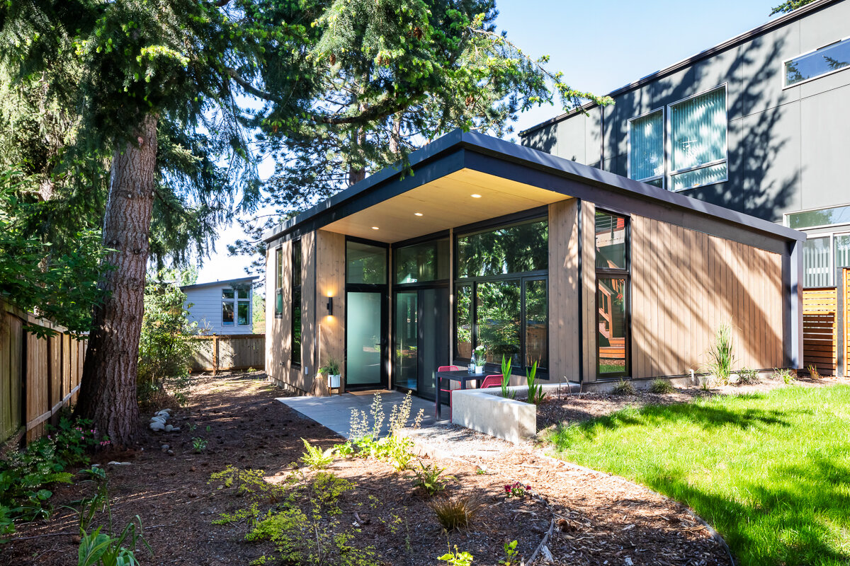 Cedar Cottage — Backyard cottage — DADU — CAST architecture - Seattle Architect Modern Architect
