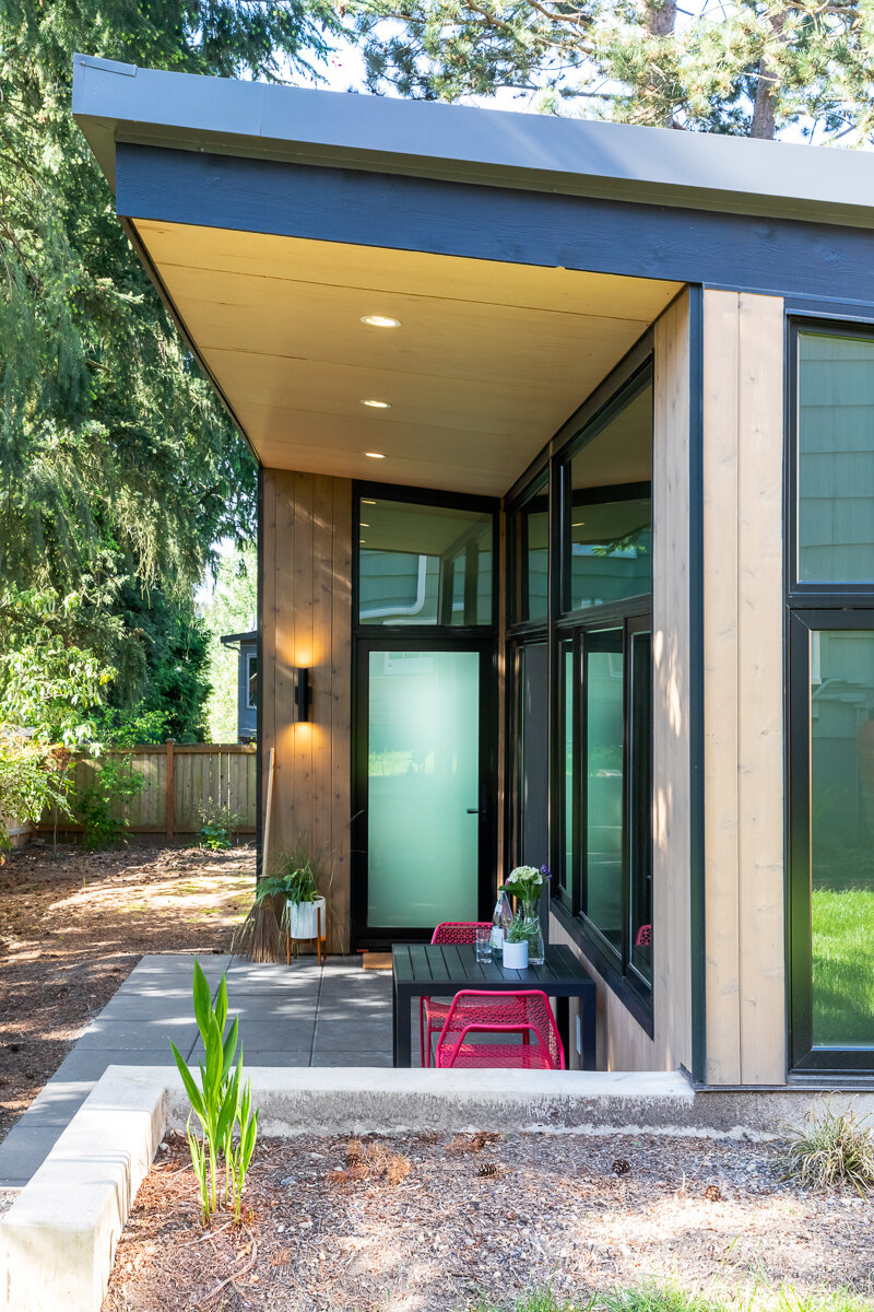 Cedar Cottage — Backyard cottage — DADU — CAST architecture - Seattle Architect Modern Architect