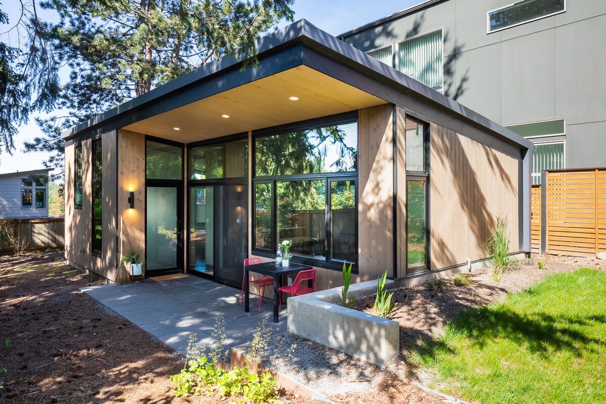 Cedar Cottage — Backyard cottage — DADU — CAST architecture - Seattle Architect Modern Architect