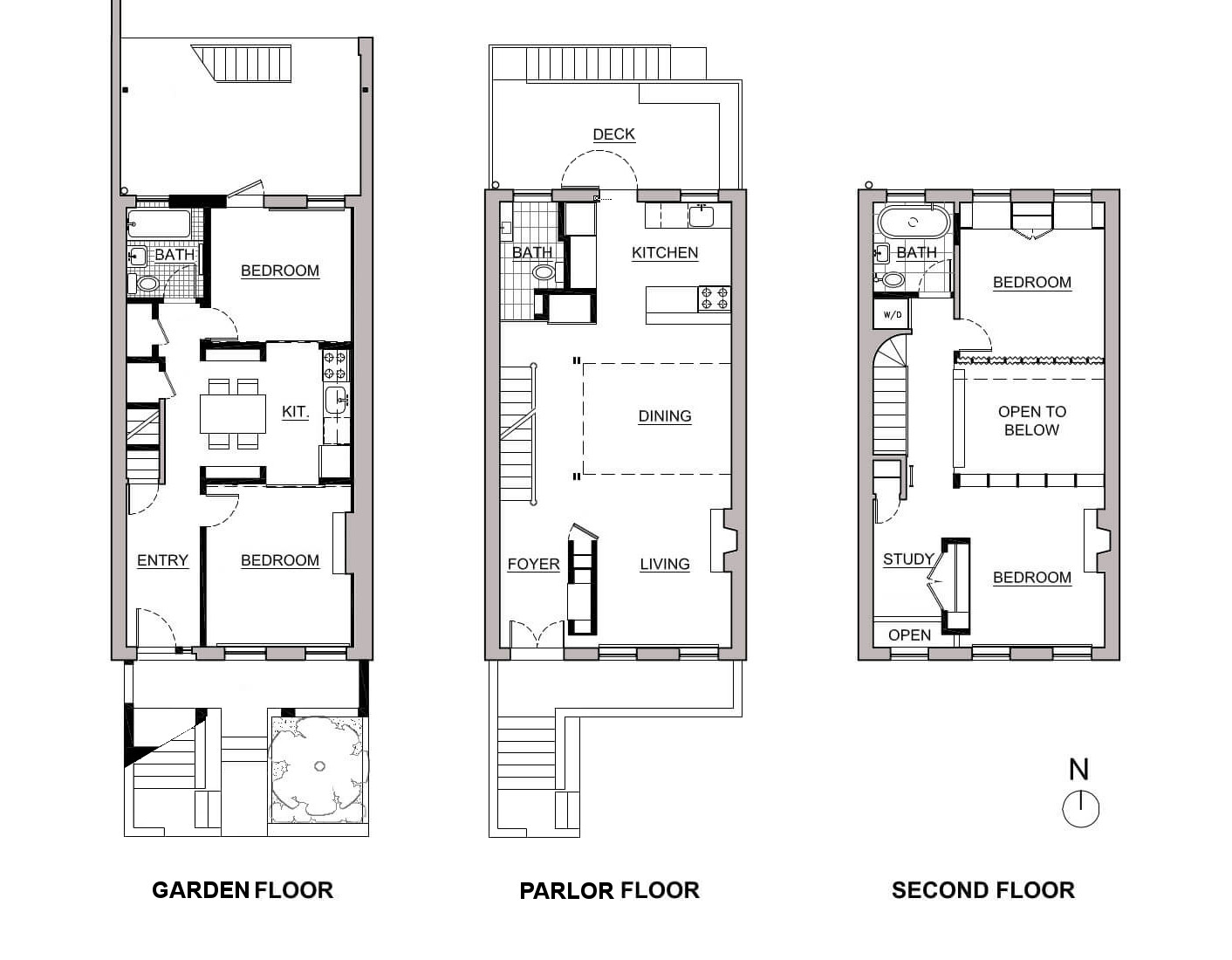 Crown Heights Row House — Home - SHERMAN ARCHITECTS