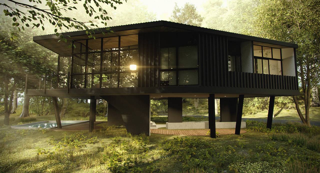 DECKER HOUSE — LSD – LABORATORY SUSTAINING DESIGN