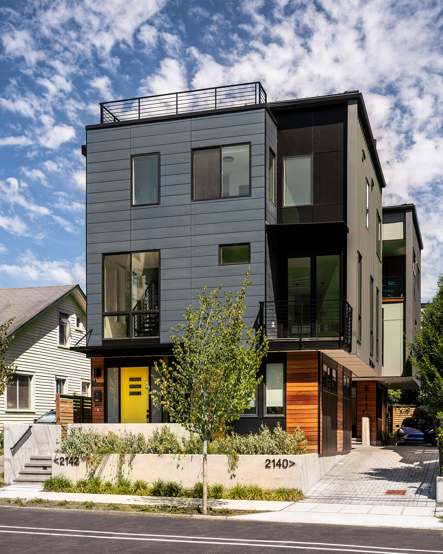Dexter Townhomes, lake union, seattle — CAST architecture - Seattle Architect Modern Architect