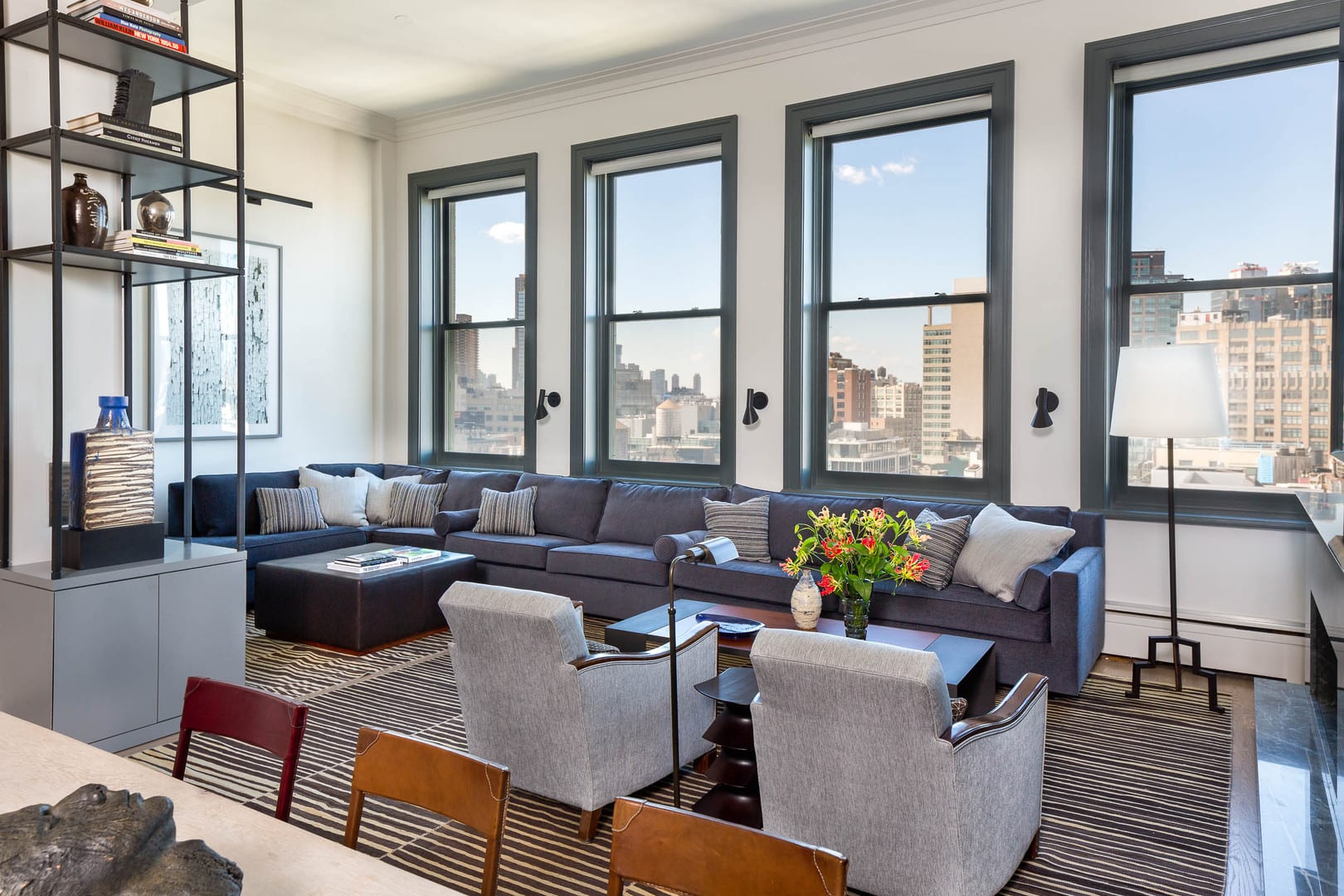 Duplex Loft — SOHO — New York Interior Designer — Glenn Gissler Design