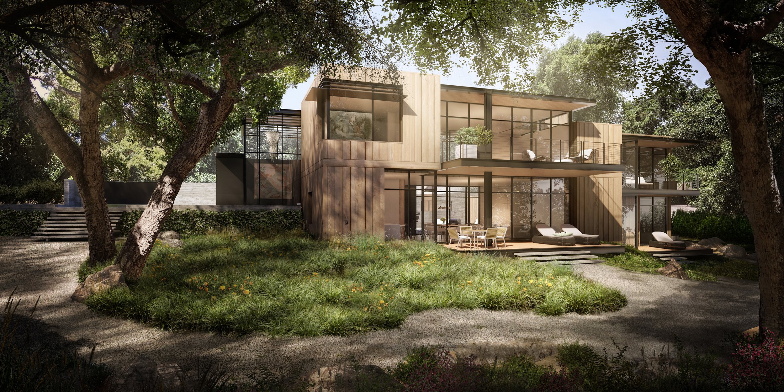 East Mountain Drive Modern Luxury Estate — Warner Group Architects