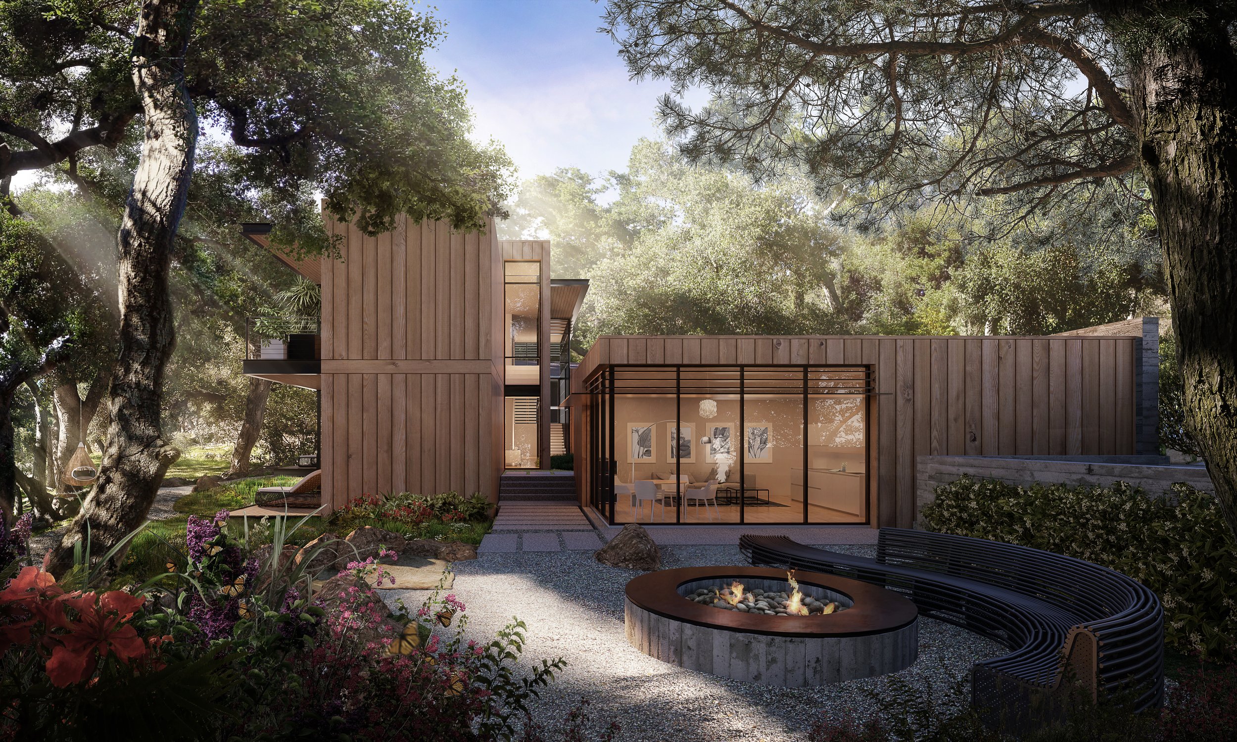 East Mountain Drive Modern Luxury Estate — Warner Group Architects