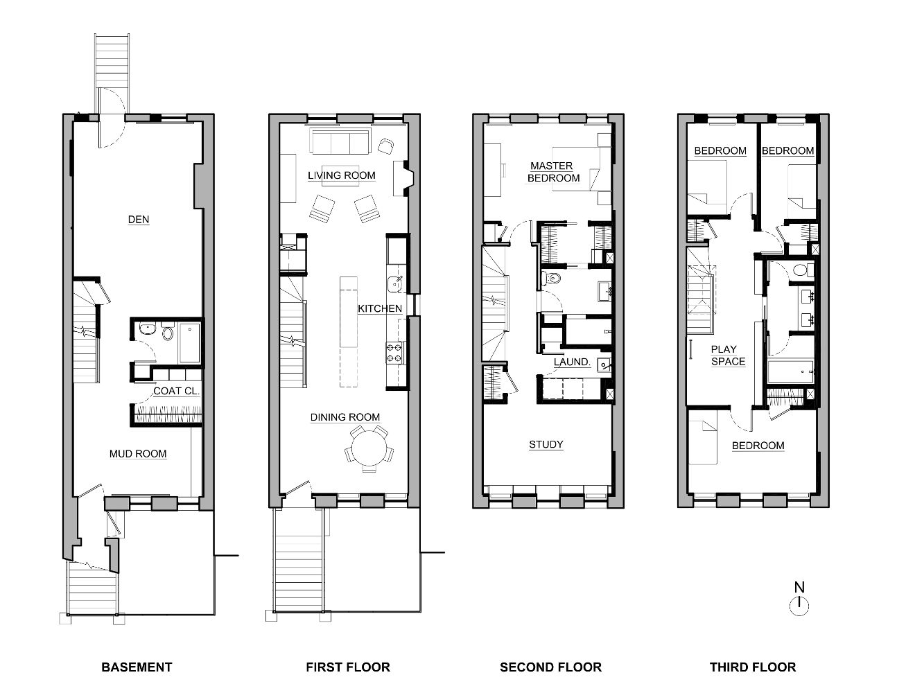 East Harlem Brownstone — Home - SHERMAN ARCHITECTS