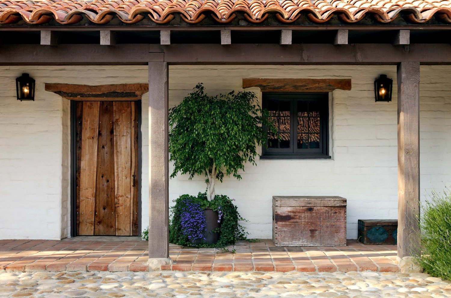 Ennisbrook Montecito, CA Hacienda: 1800s California Replication — Tom Meaney | Architect