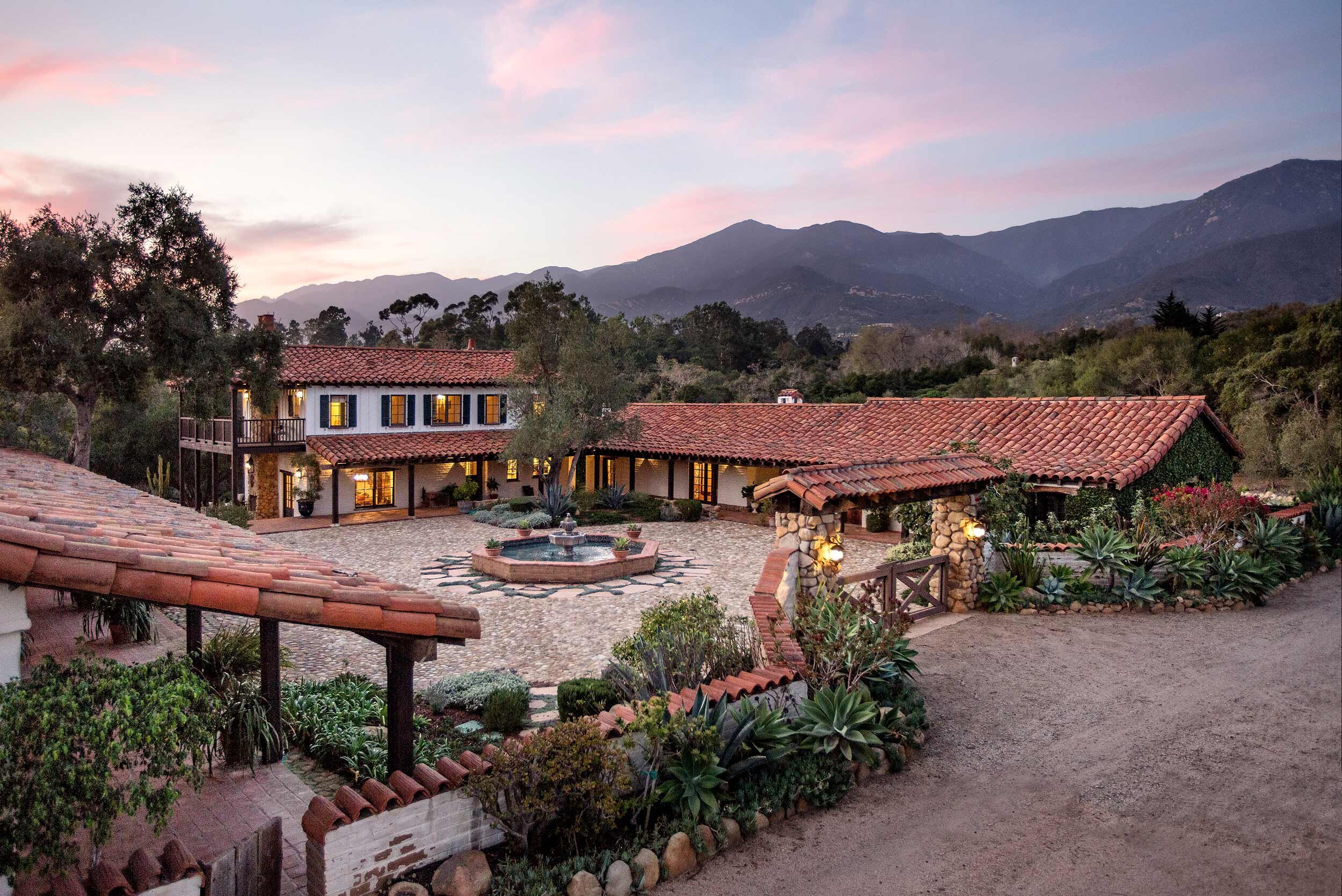 Ennisbrook Montecito, CA Hacienda: 1800s California Replication — Tom Meaney | Architect