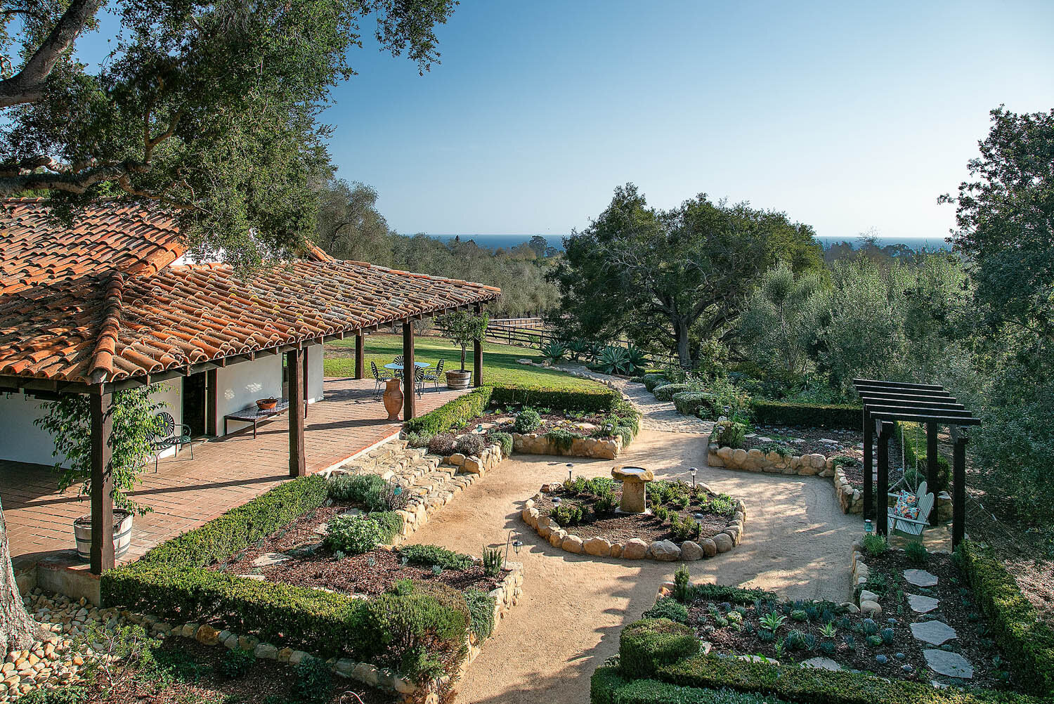 Ennisbrook Montecito, CA Hacienda: 1800s California Replication — Tom Meaney | Architect
