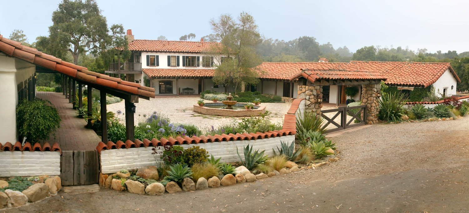 Ennisbrook Montecito, CA Hacienda: 1800s California Replication — Tom Meaney | Architect