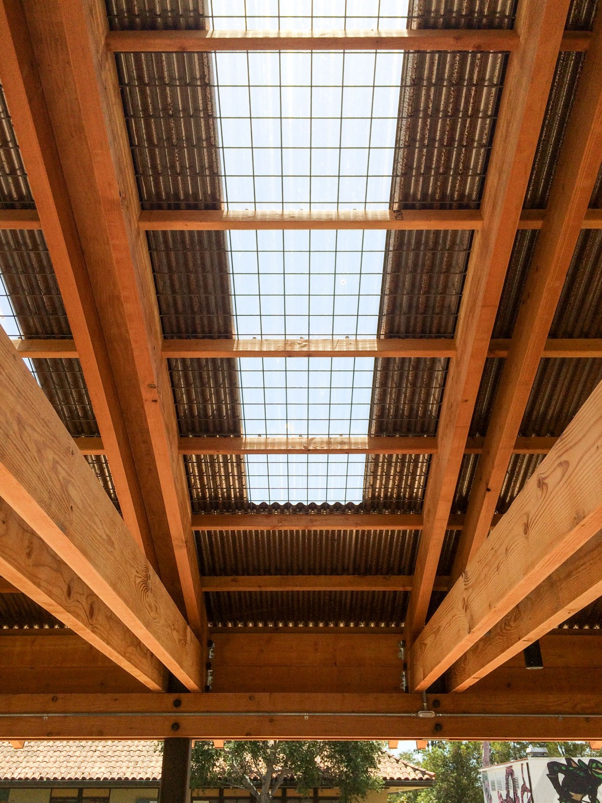 Green Shade Structure — Ferguson-Ettinger Architects