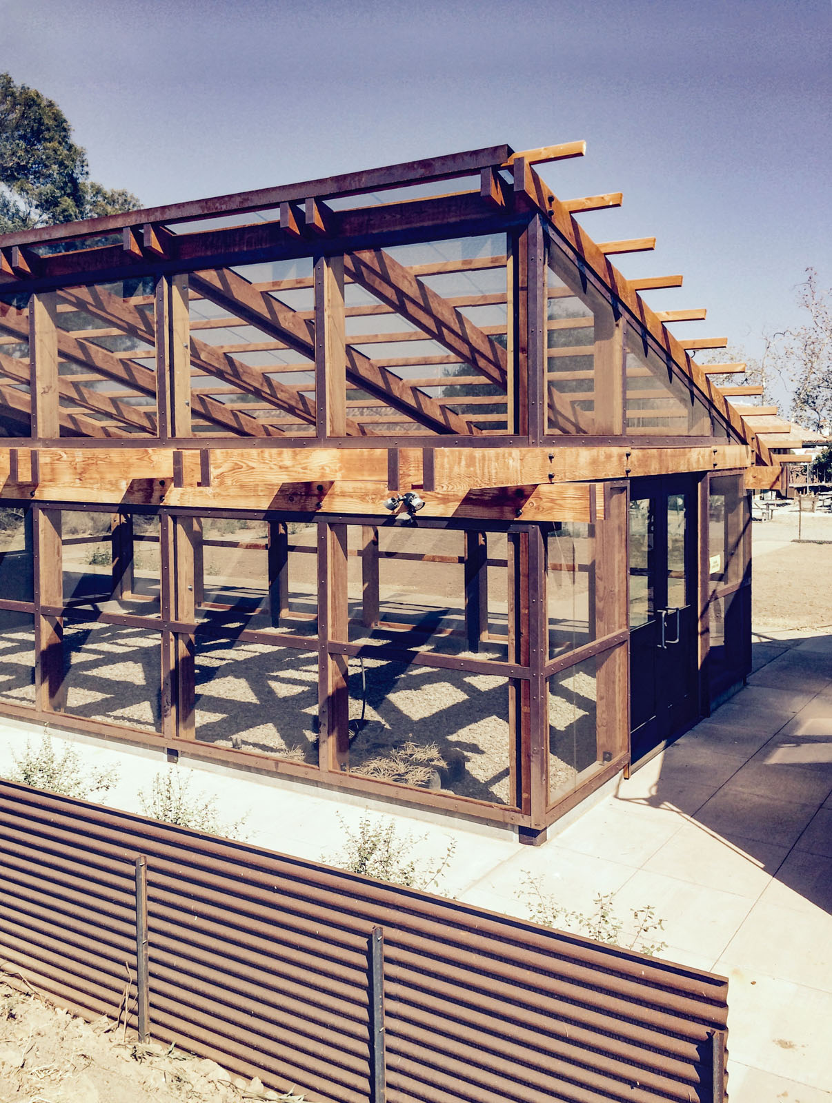 Green Shade Structure — Ferguson-Ettinger Architects