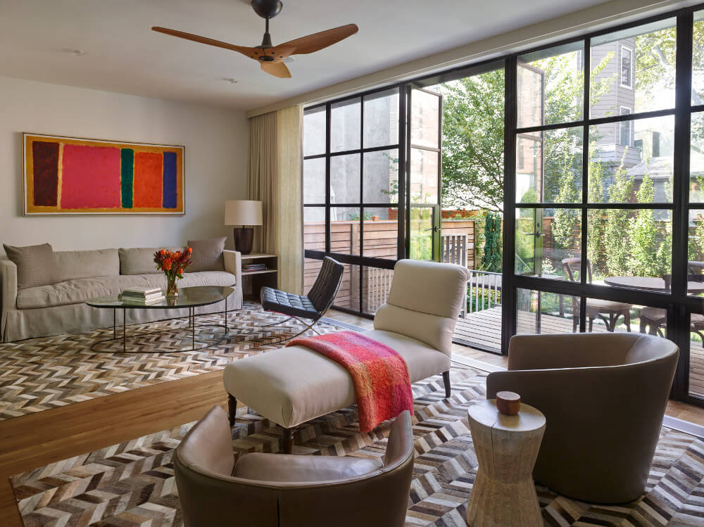 Greenpoint Row House — Home - SHERMAN ARCHITECTS