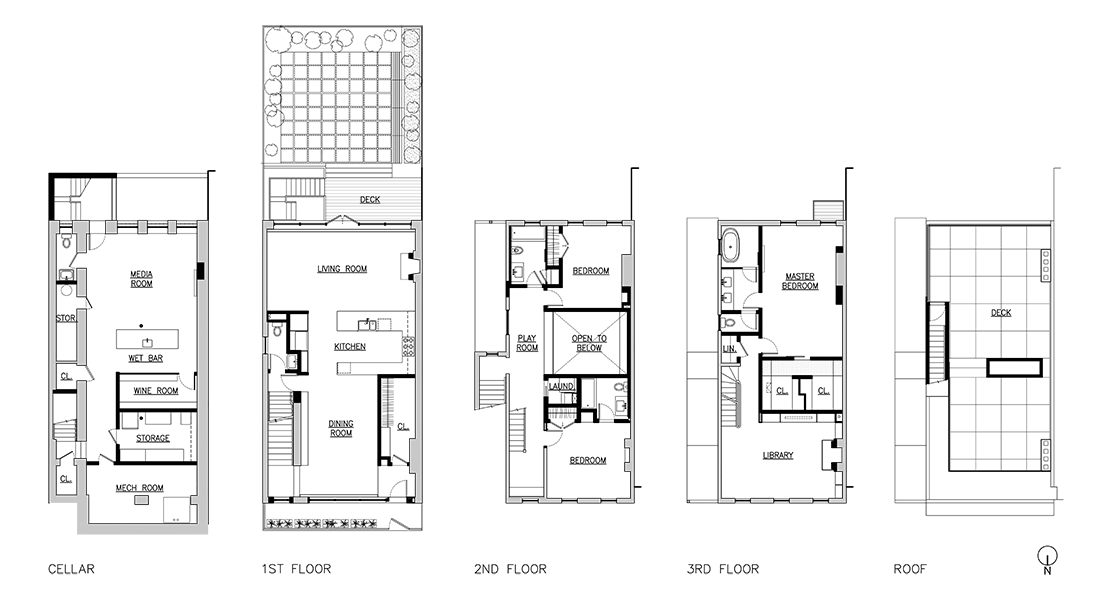 Greenpoint Row House — Home - SHERMAN ARCHITECTS