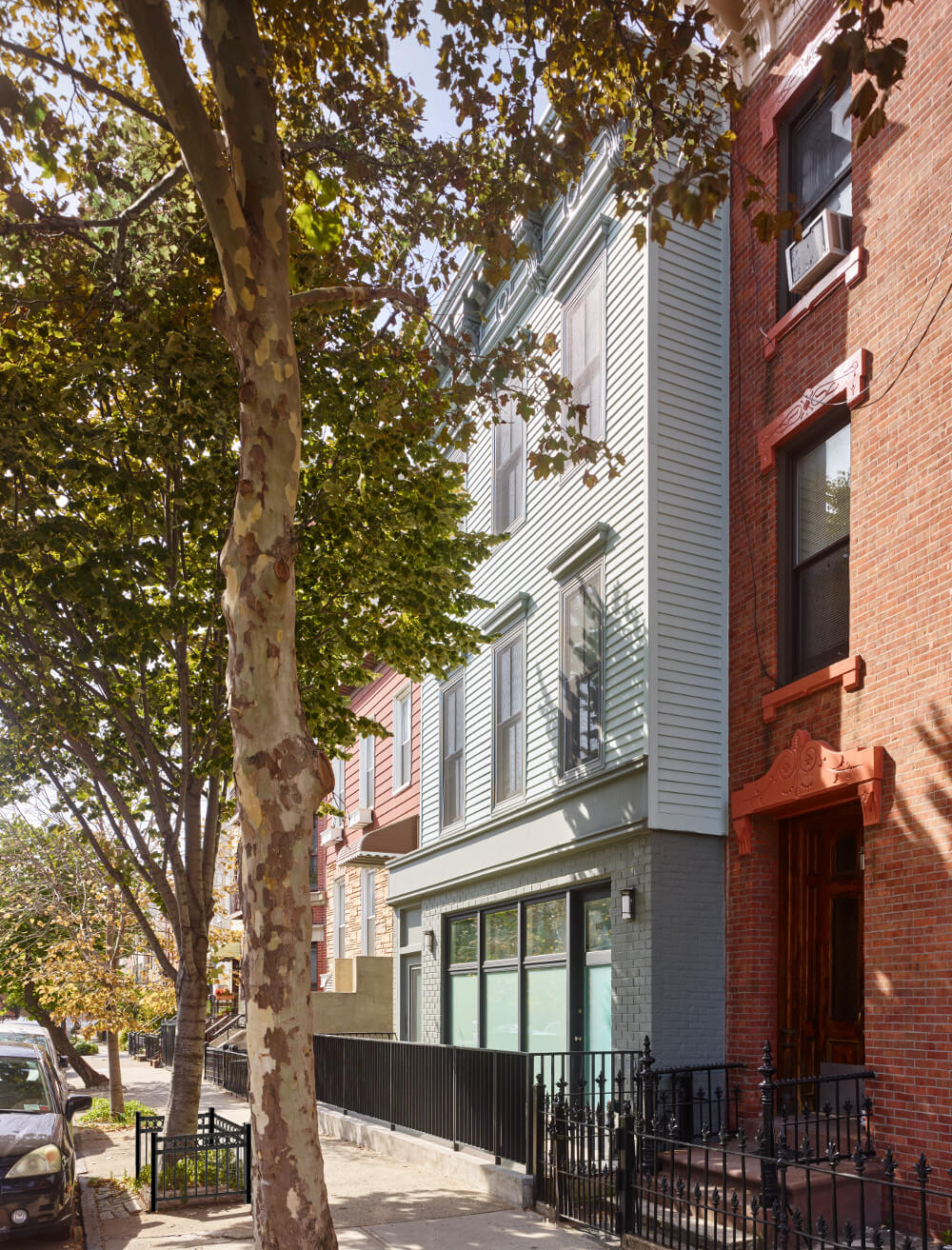 Greenpoint Row House — Home - SHERMAN ARCHITECTS