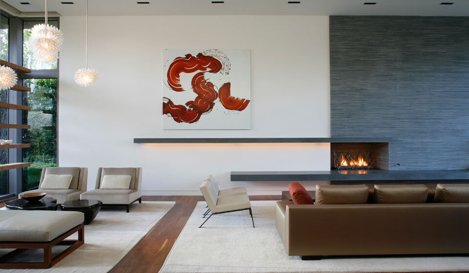 High end residential interior project in Brentwood, Los Angeles — MLK Studio