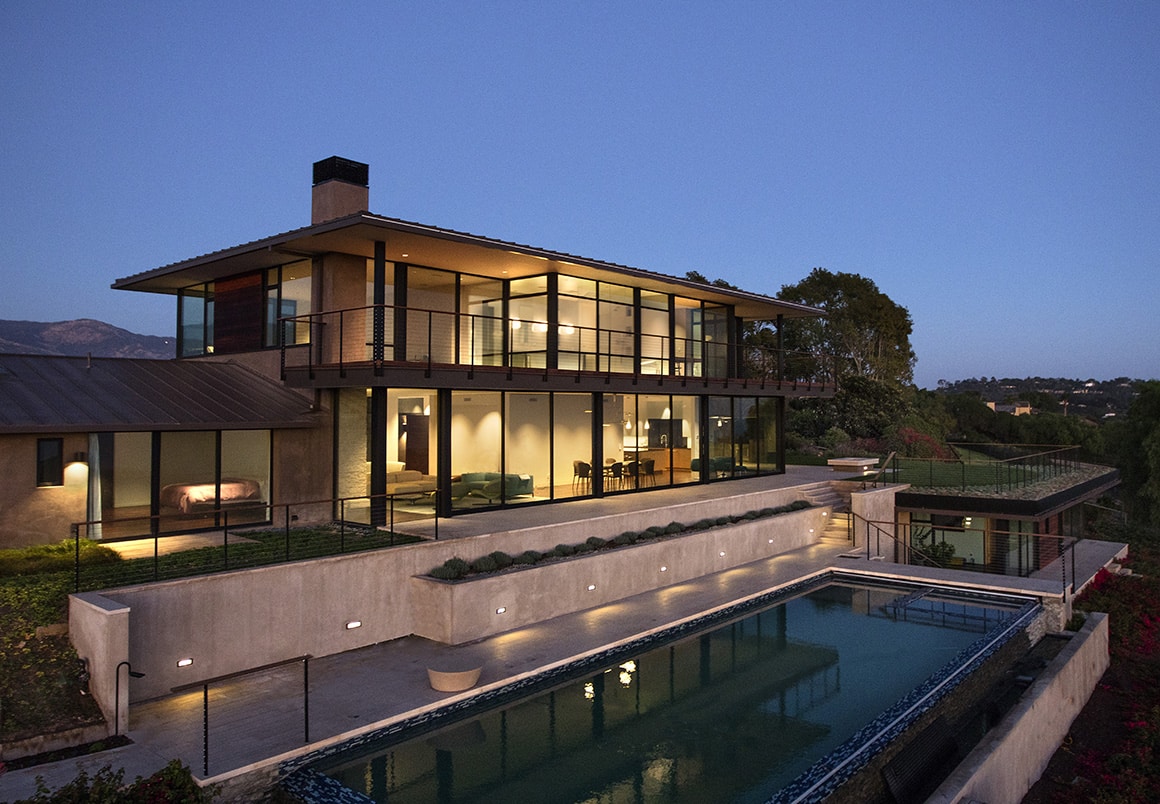 Hope Ranch Home, contemporary architecture in Santa Barbara — Blackbird Architects, Santa Barbara, California - Residential & Commercial