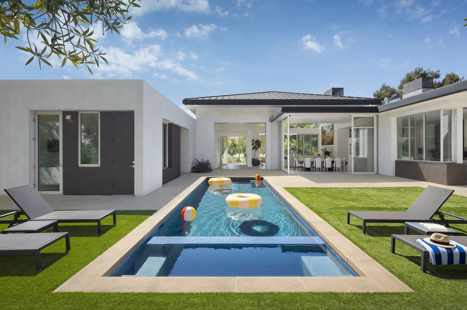 House on the Green Santa Barbara Home by Blackbird Architects — Blackbird Architects, Santa Barbara, California - Residential & Commercial